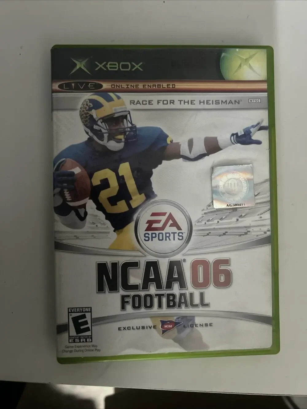 NCAA Football 06 (Microsoft Xbox, 2005)